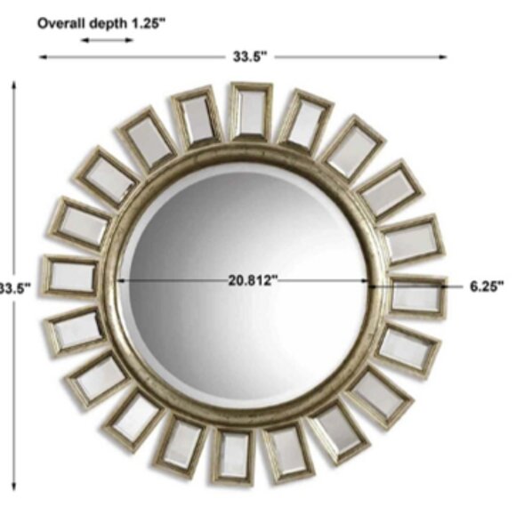 STARBURST MIRROR - Picture 3 of 3